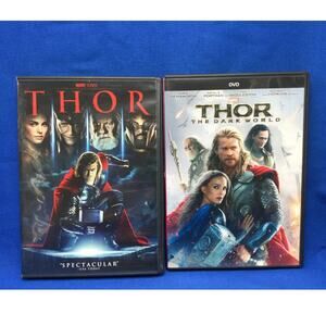 Marvel Movie Thor Lot of 2 DVDs